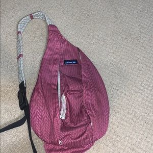 Pink and Green Kavu Bag! Never used!